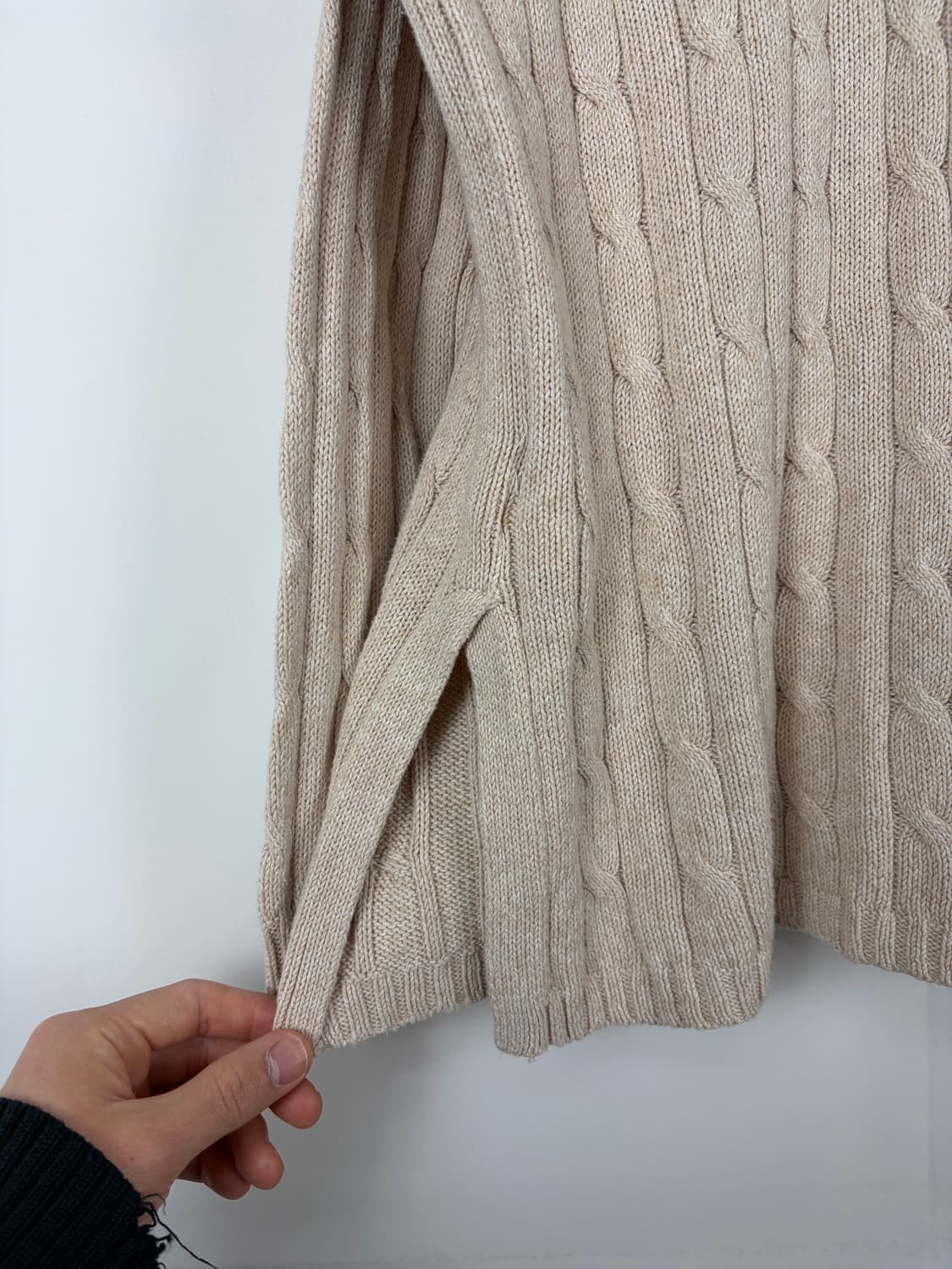 a200) 폴로랄프로렌 포니 브이넥 케이블니트 상품이미지5