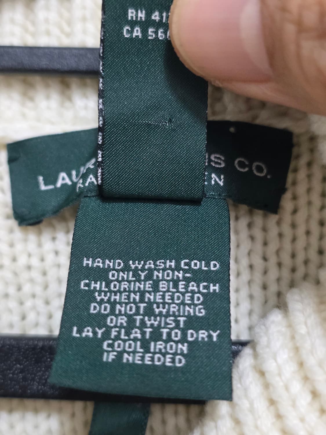 로렌랄프로렌 숄카라 케이프 니트 상품이미지4