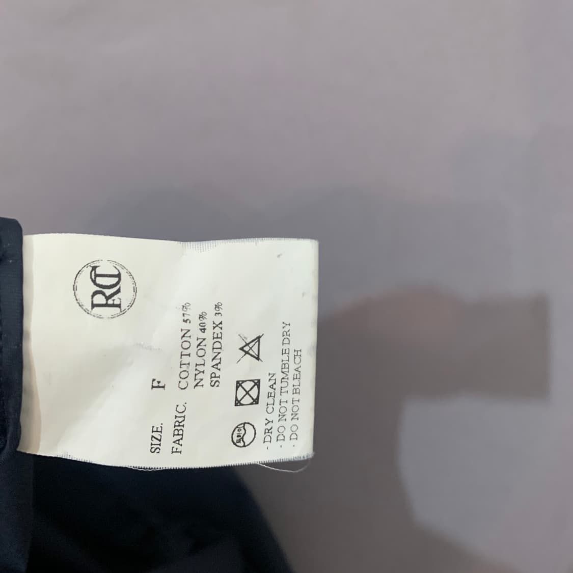 RECTO 렉토 컬러블럭 커브드 반팔 스판 원피스 상품이미지7