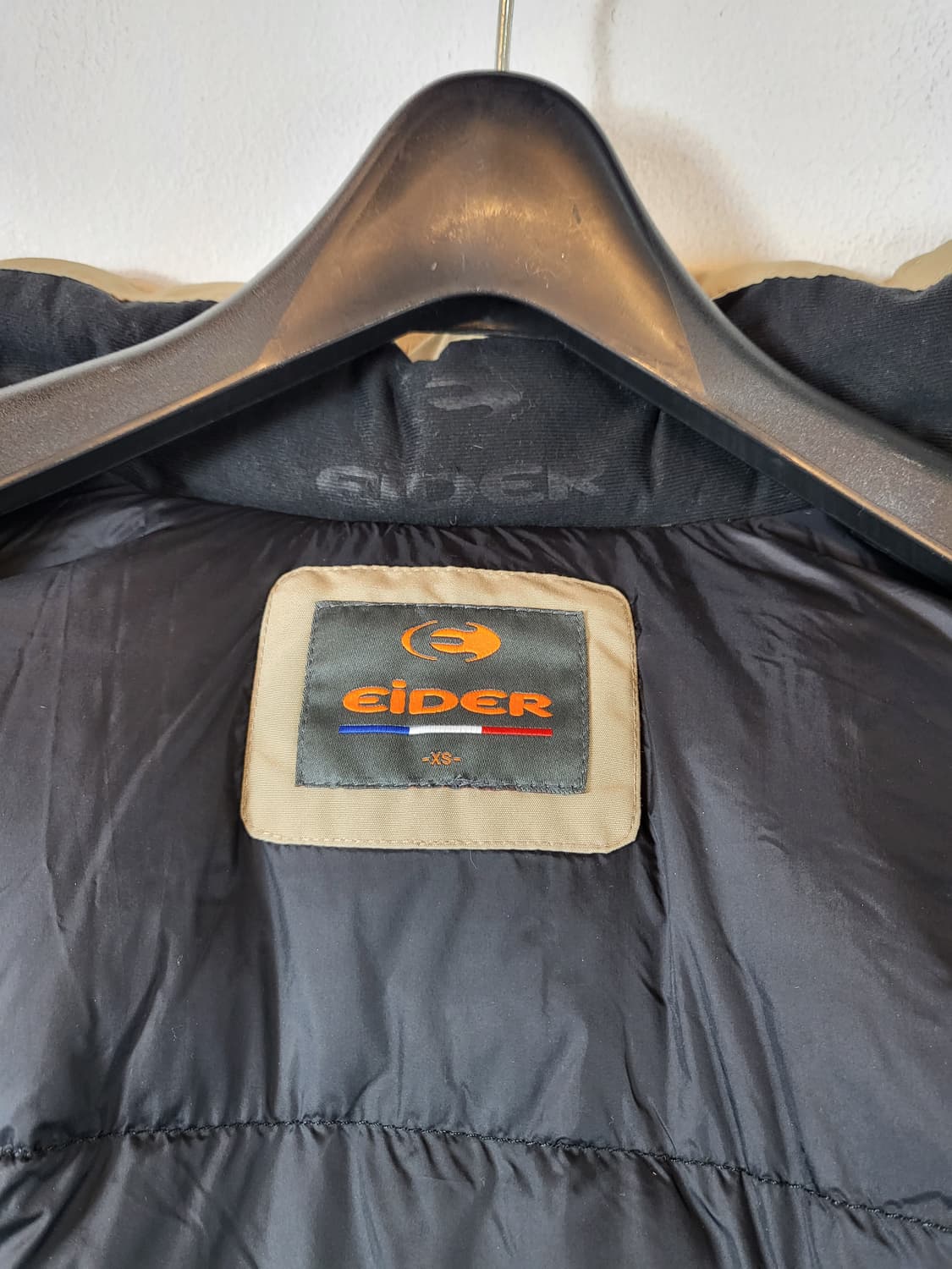 아이더 여성 사파리 덕다운 패딩 XS 85 새제품급 상품이미지8