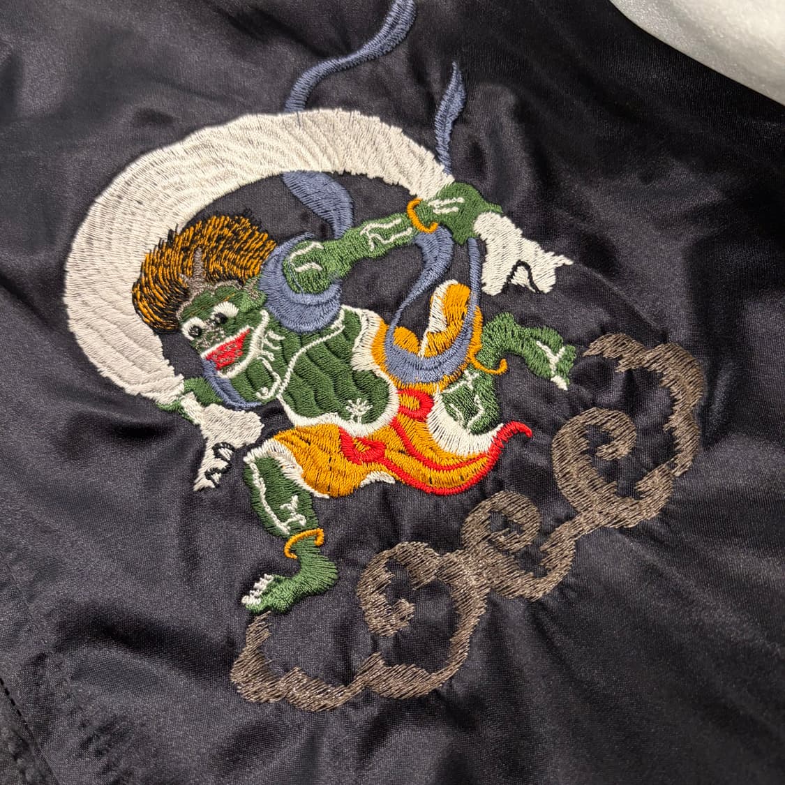 [LL] 호시히메 Hostihime 스카쟌 자켓 블랙 실버 자수 B269 상품이미지4