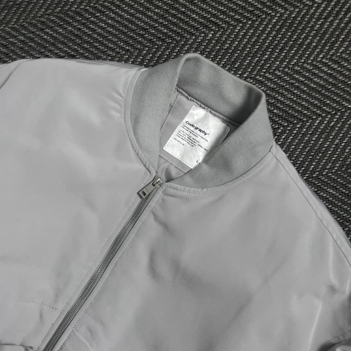 코드그라피 패치 디테일 유틸리티 MA-1 항공 점퍼y 4589 상품이미지5