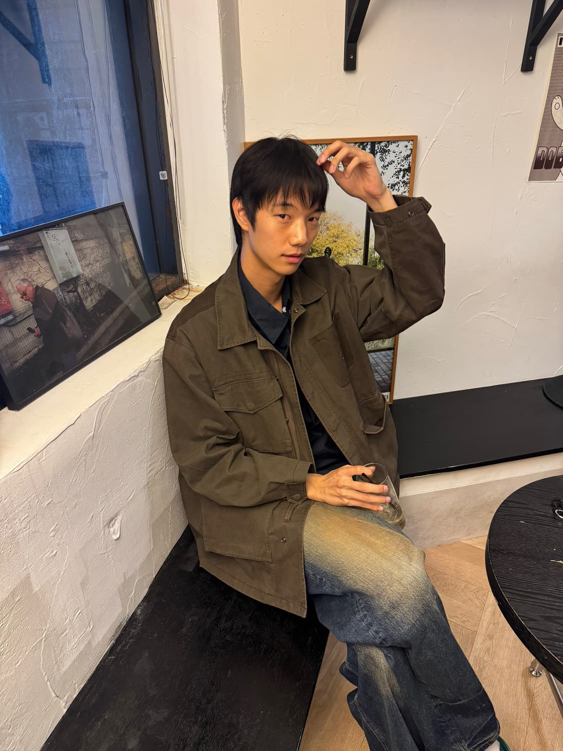 에이카화이트 필드자켓 상품이미지2