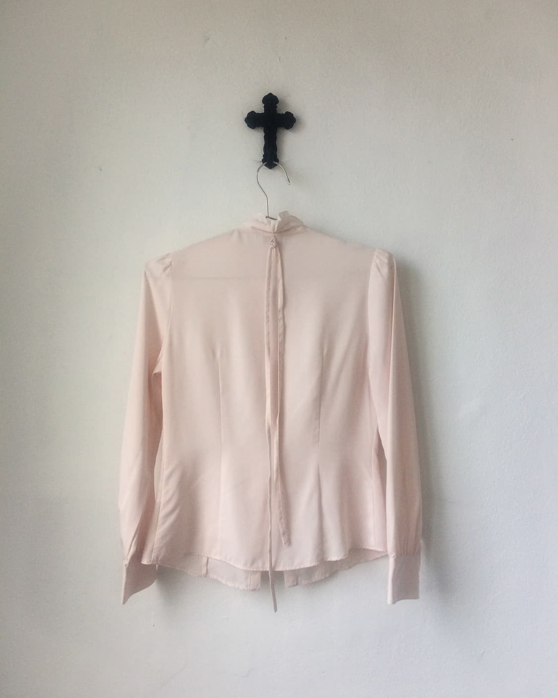 Frill high neck shirt 상품이미지3