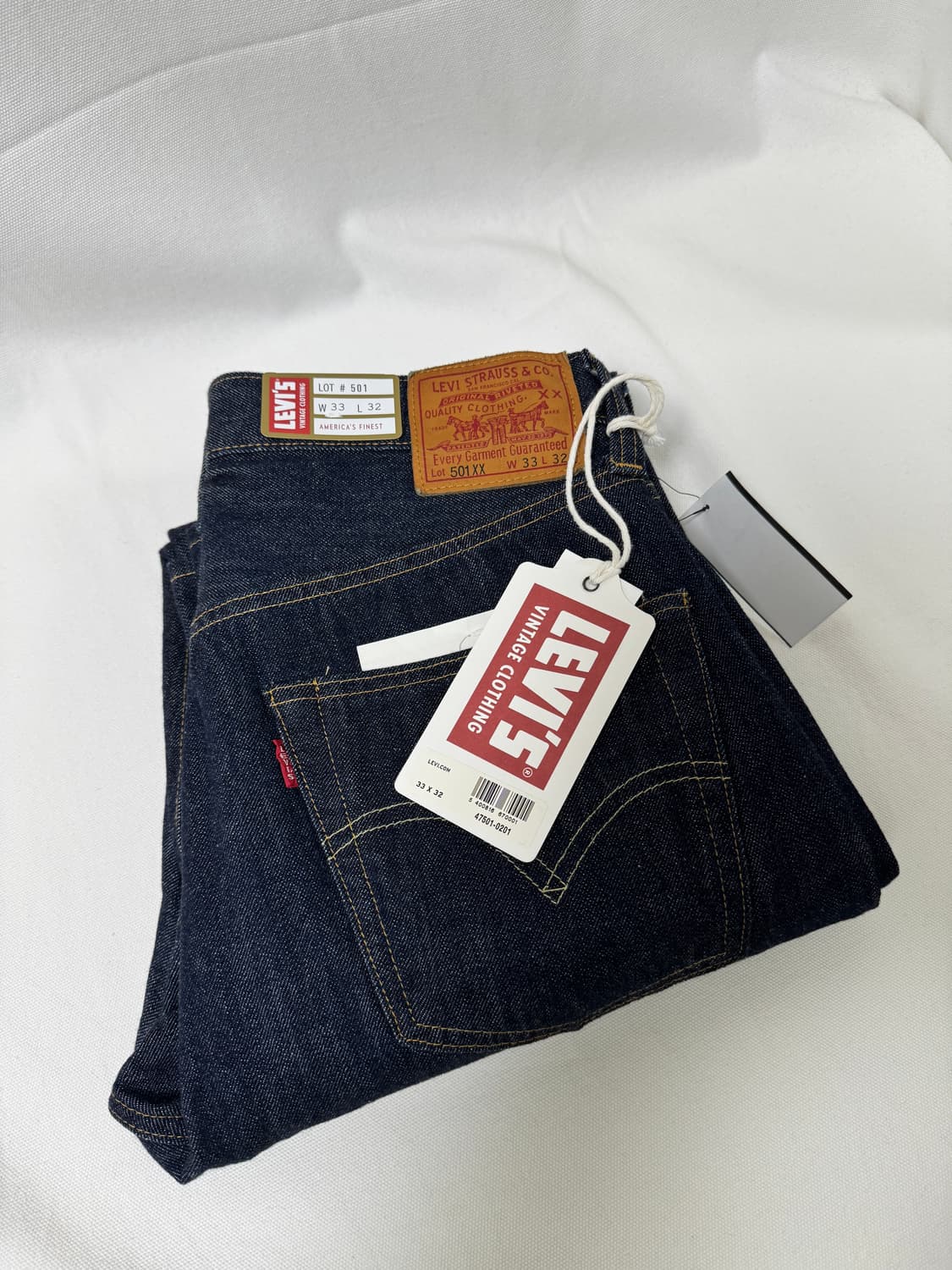 리바이스빈티지클로딩 LVC 47501 린스드 (33/32) 상품이미지1