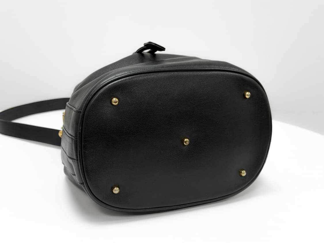 구찌 뱀부 레더 드로우스트링 2WAY 버킷백 상품이미지7