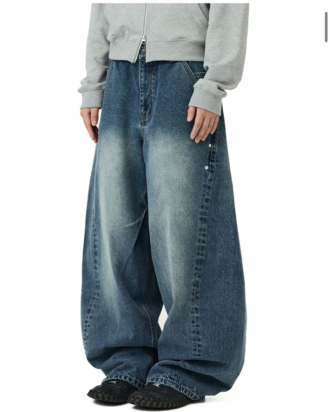 밈더워드로브 유정 유스 커브드 팬츠  상품이미지2