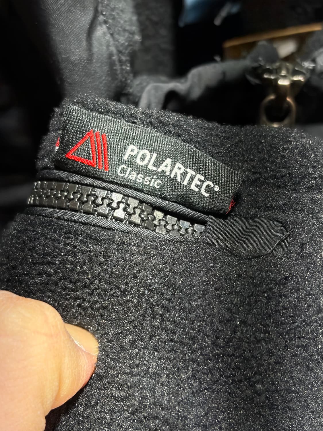 M 폴로랄프로렌 레드포니 나일론 믹스 플리스 자켓 상품이미지7