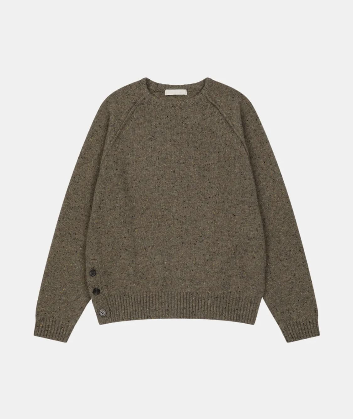 오헤시오 OHESHIO 레글런 버튼 니트(브라운) 상품이미지6