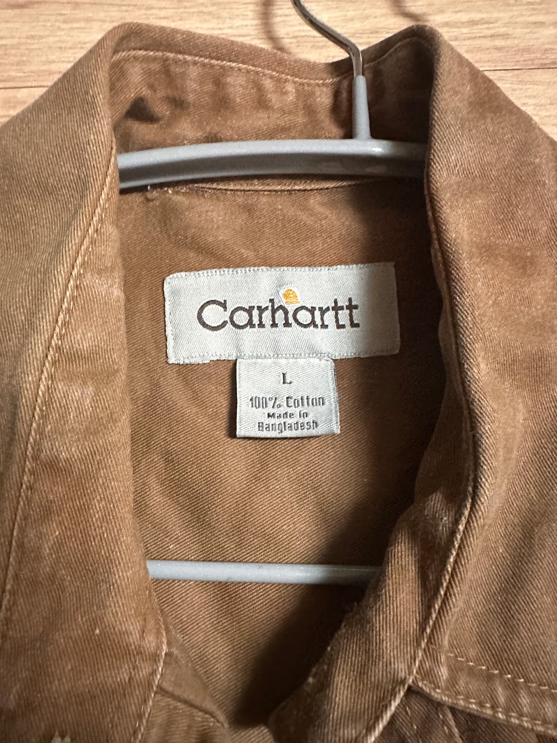 칼하트 긴팔셔츠(L/105/브라운) 상품이미지2