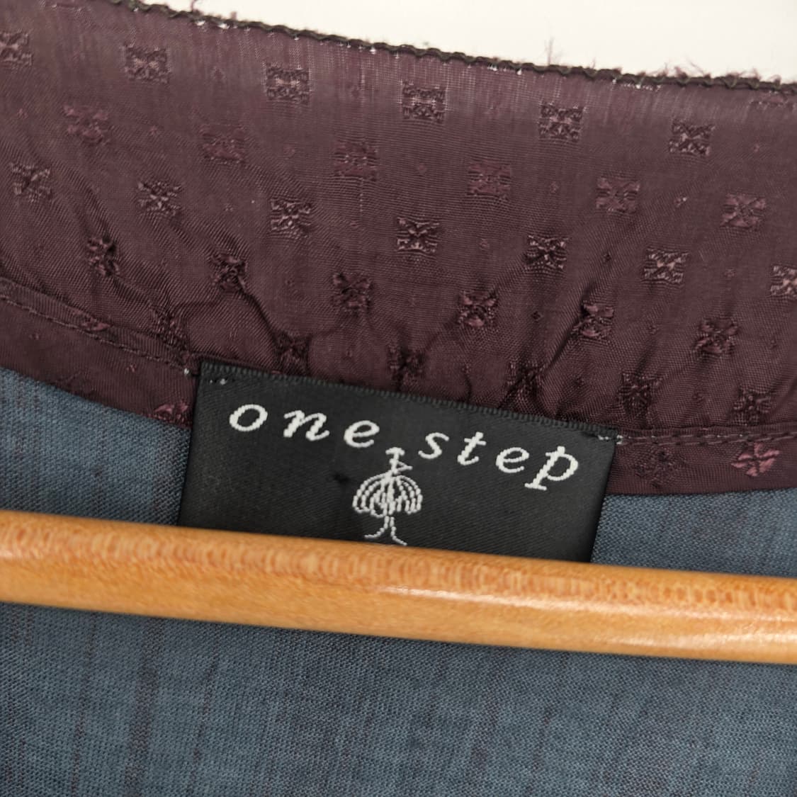 ONE STEP 울 혼방 배색 스트라이프 원피스 빈티지 슬림핏 상품이미지2