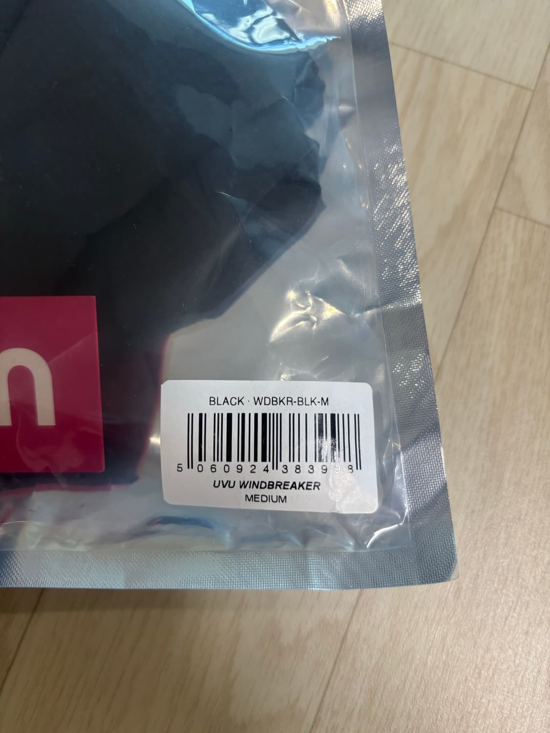 [M] UVU 울트라라이트 윈드브레이커 블랙 상품이미지3