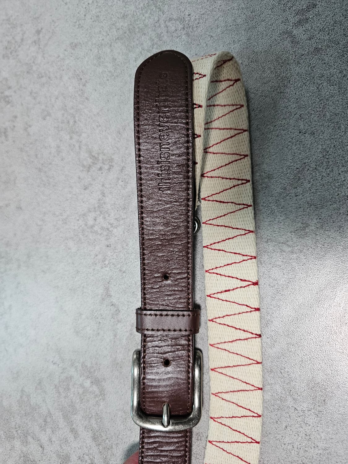 디스이즈네버뎃 벨트 상품이미지2