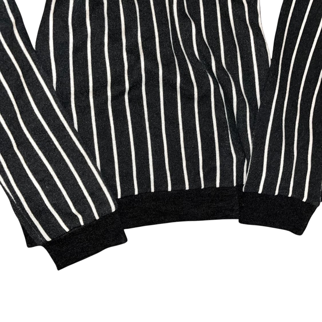 DIG DEEP 디그딥 오프숄더 스트라이프 긴팔 니트 원피스 갸루 상품이미지4