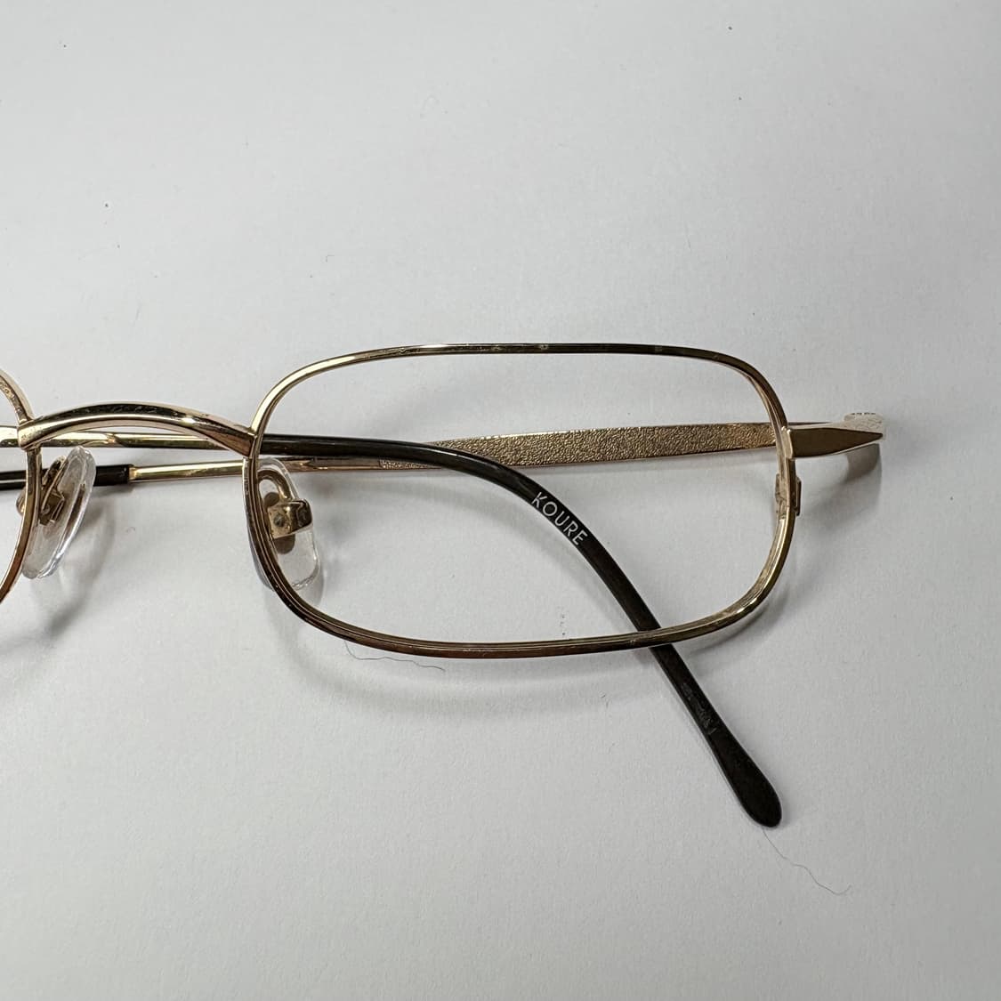 빈티지 안경(KOURE 샤프 스트레이트 안경) 상품이미지2