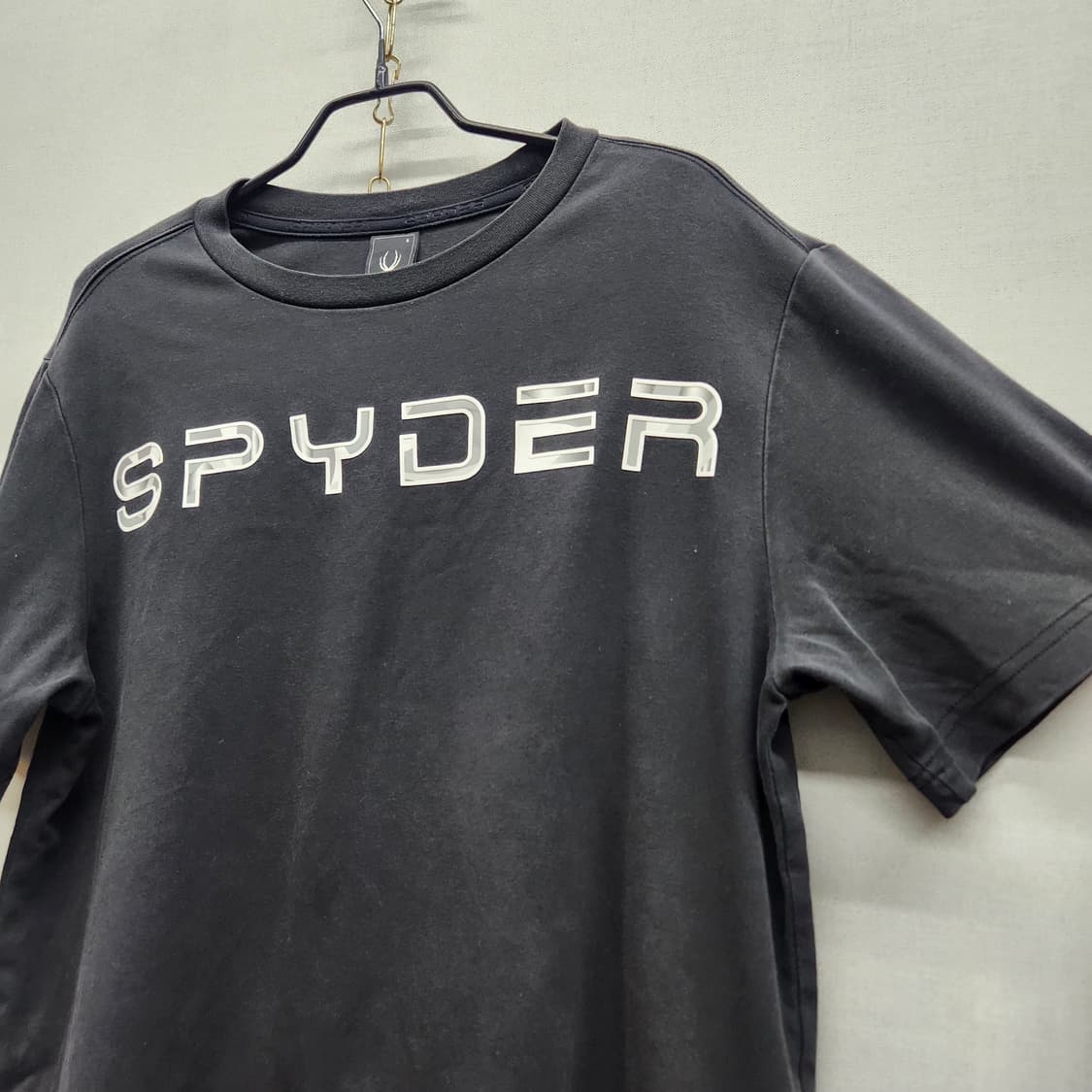 스파이더 빅로고 레터링 기능성 반팔티 S(M) 상품이미지3