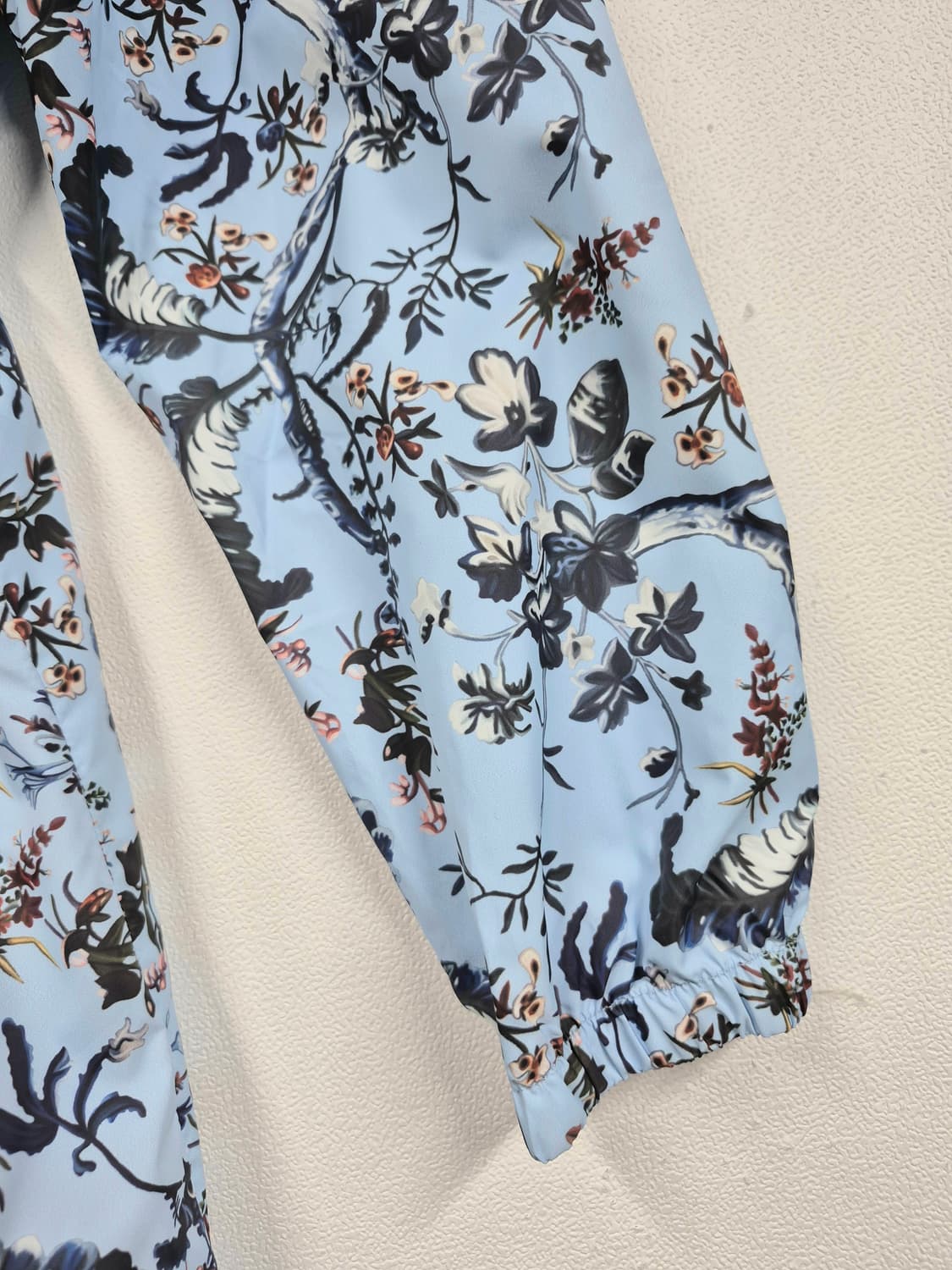 플라워 페턴 경량 바람막이 자켓 상품이미지5