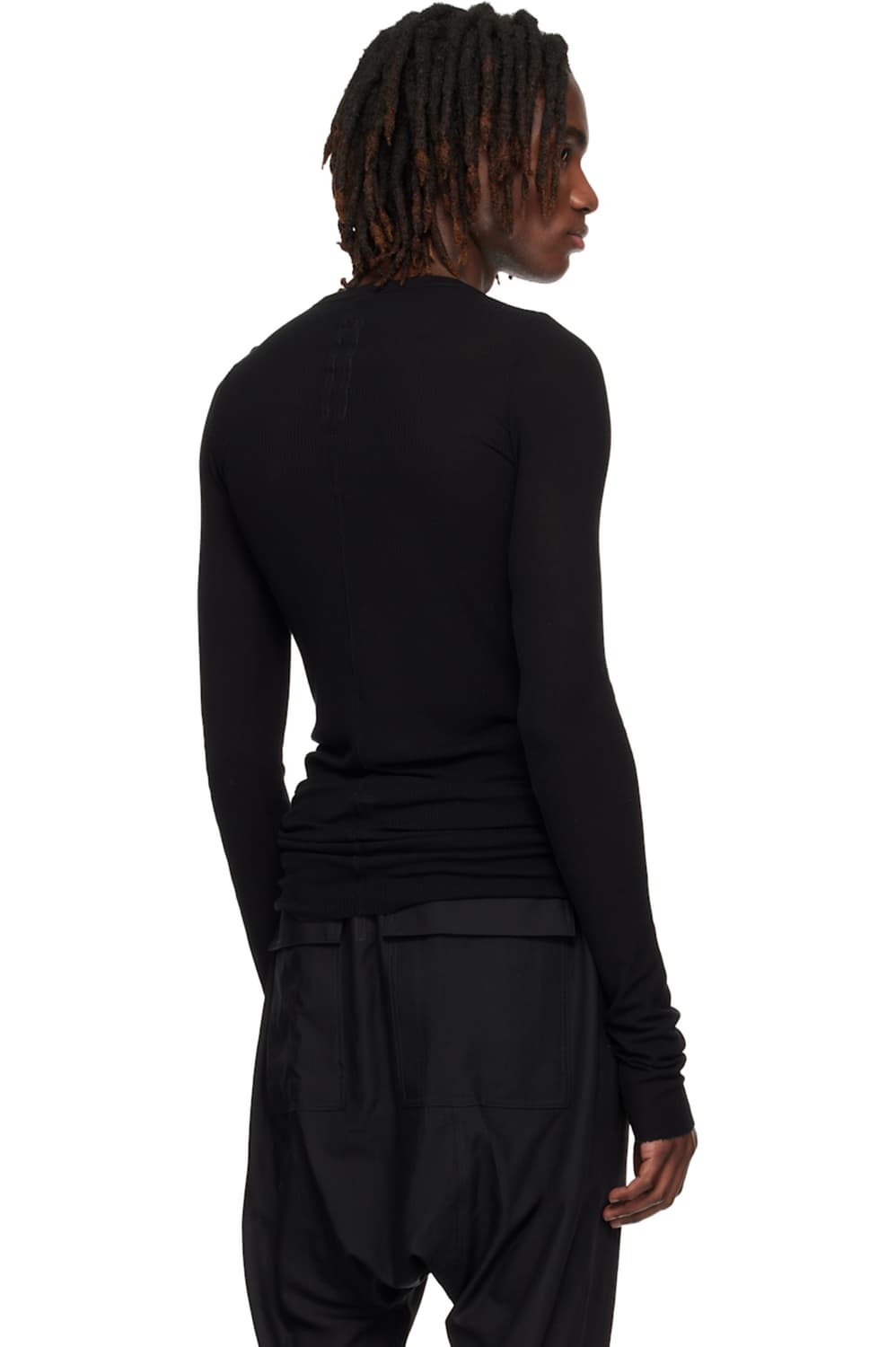 릭오웬스 SS25 립 롱슬리브 RC 블랙  상품이미지3