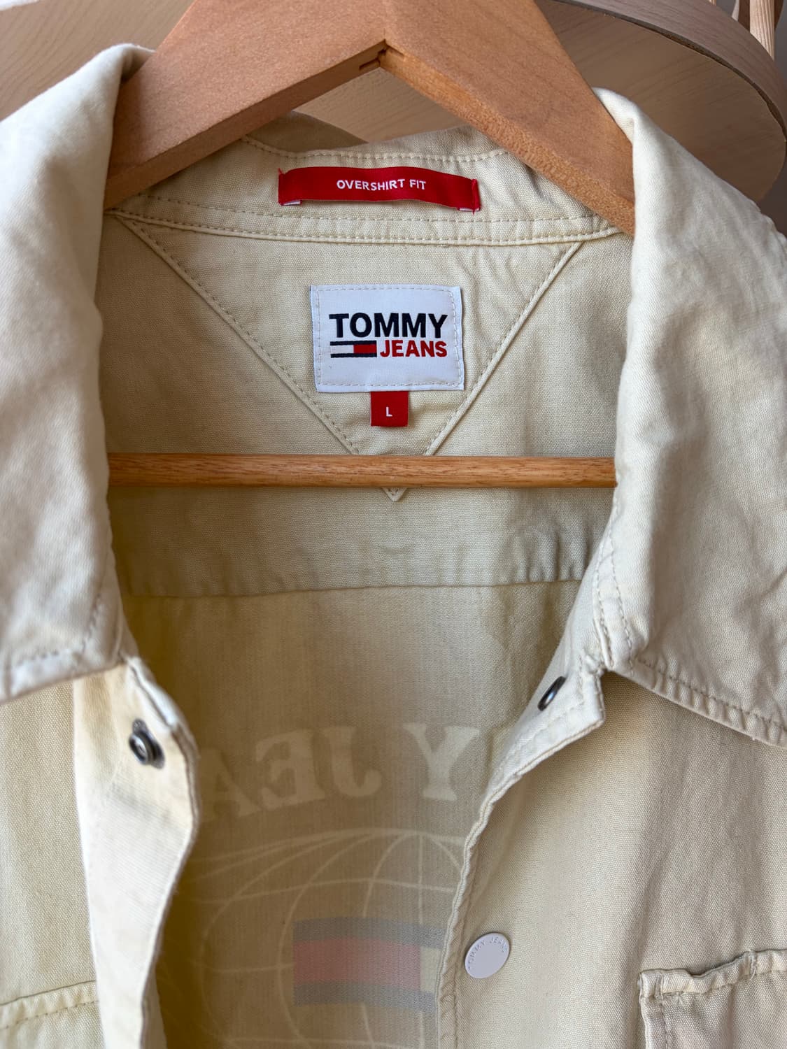 타미진스 스냅 오픈 코튼 셔츠 상품이미지3