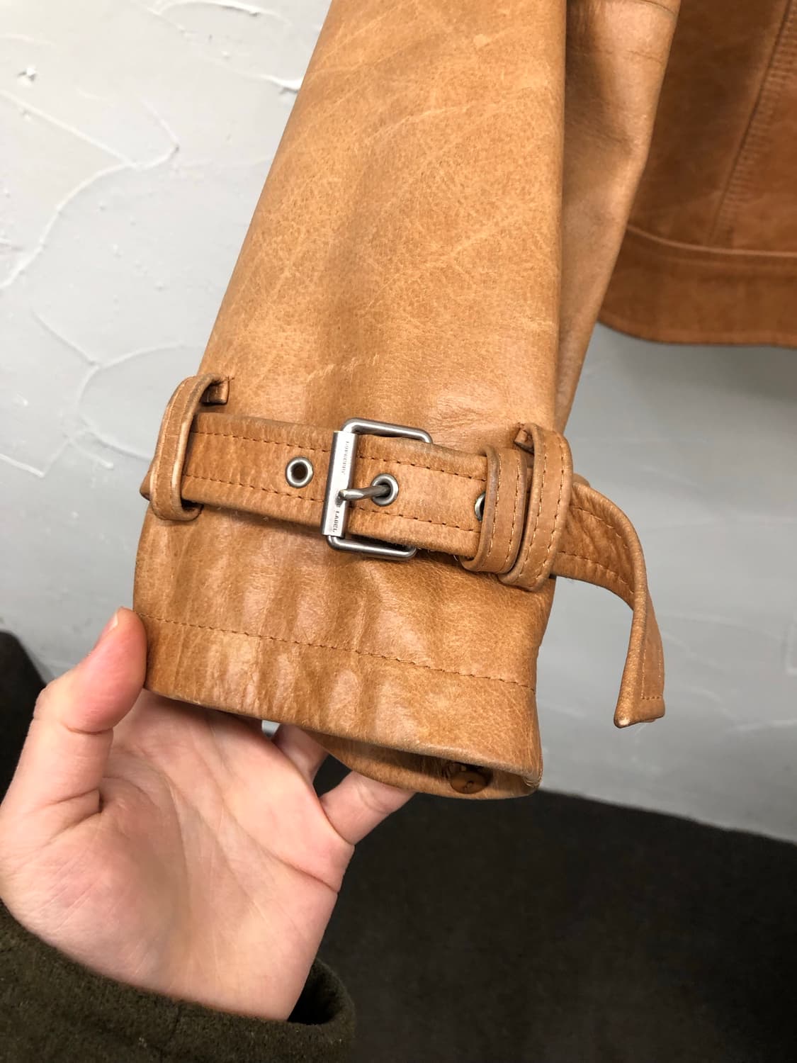 버버리 블루 라벨 소가죽 자켓 상품이미지6