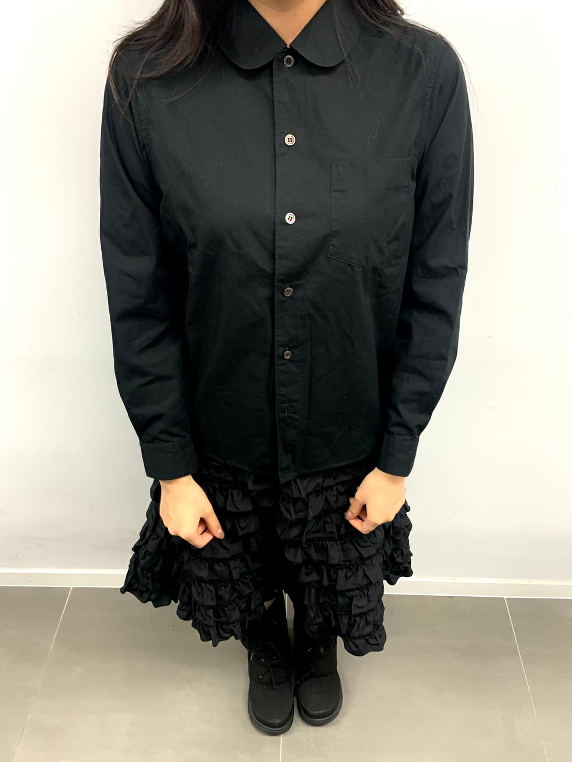 [AD2000]꼼데가르송 트리콧 셔츠 상품이미지1