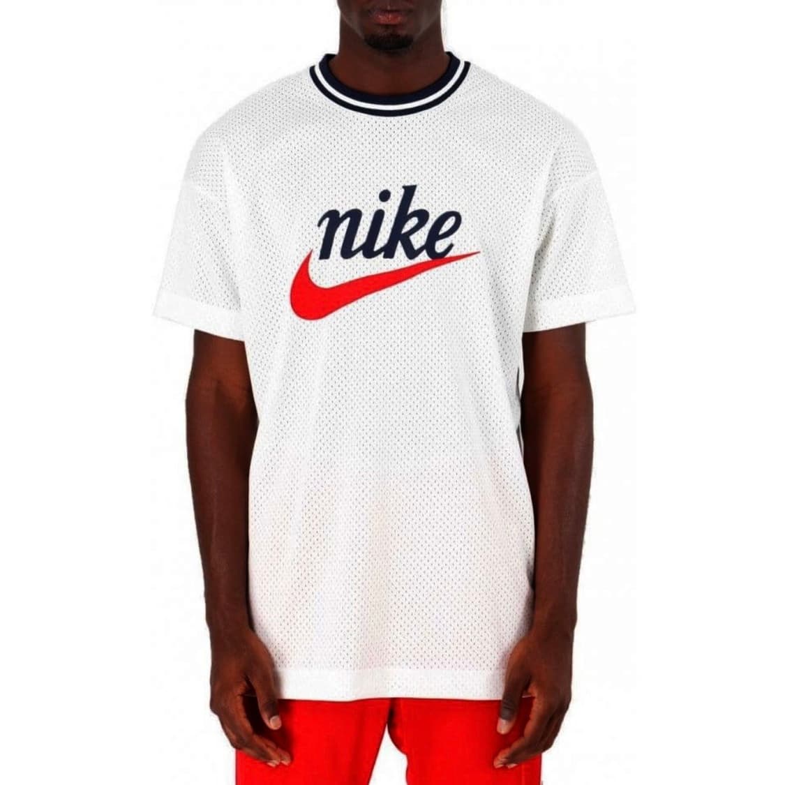 나이키 NSW 헤리티지 메쉬 숏 슬리브 상품이미지1