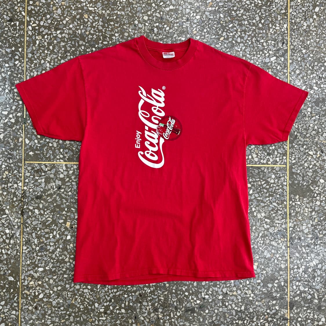 90s 코카콜라 빈티지 더블스티치 티셔츠 XL 상품이미지1