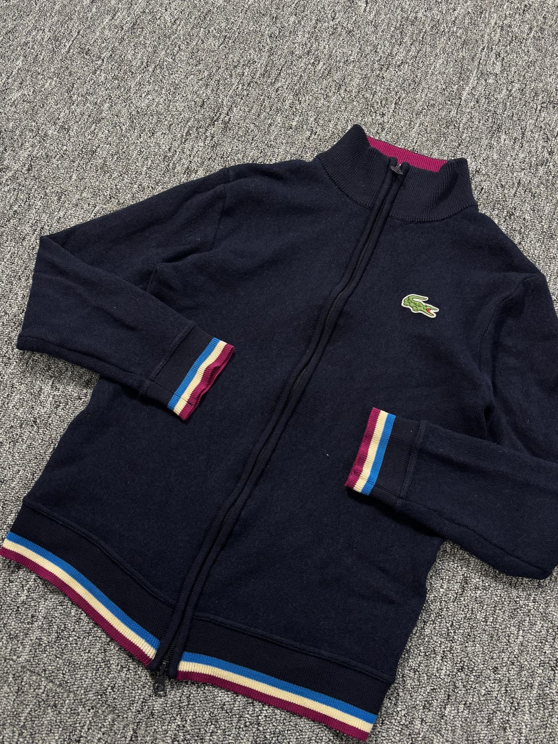 라코스테 풀 집업 니트 상품이미지2