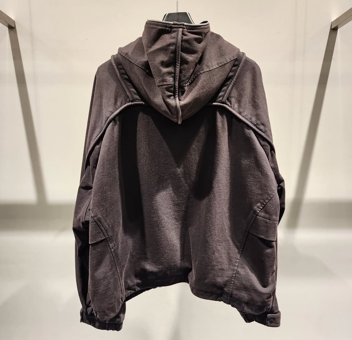 솔리드옴므 24FW 다잉 후드 집업 50 상품이미지2