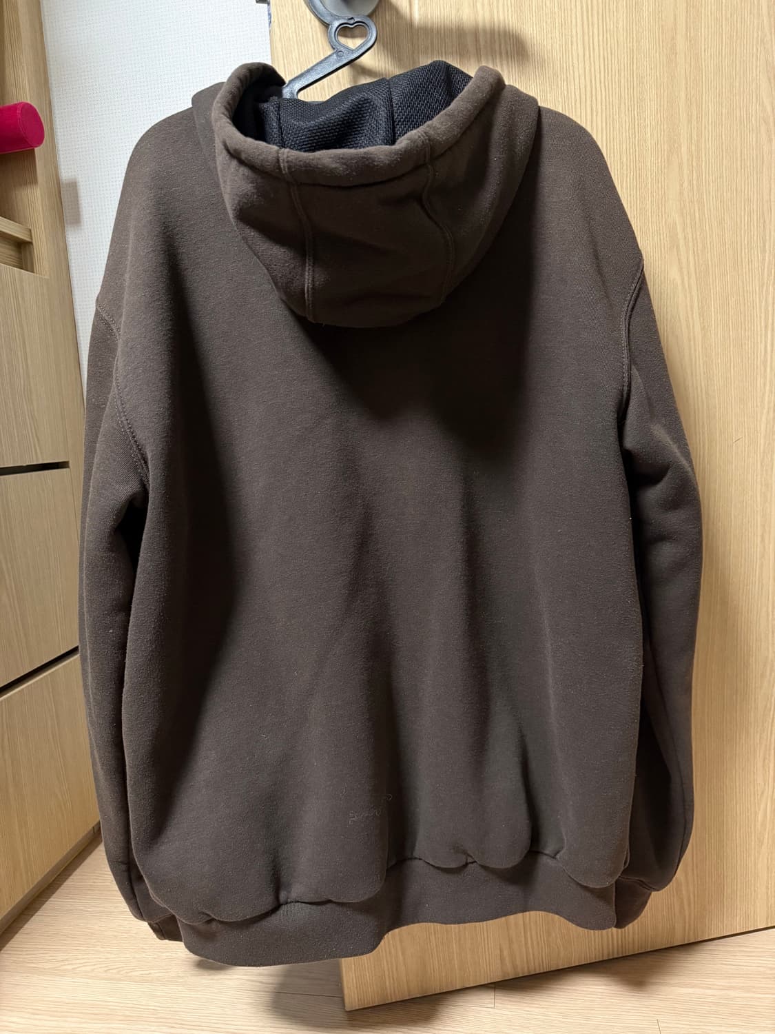 칼하트 서멀 후드집업 초코브라운 상품이미지2