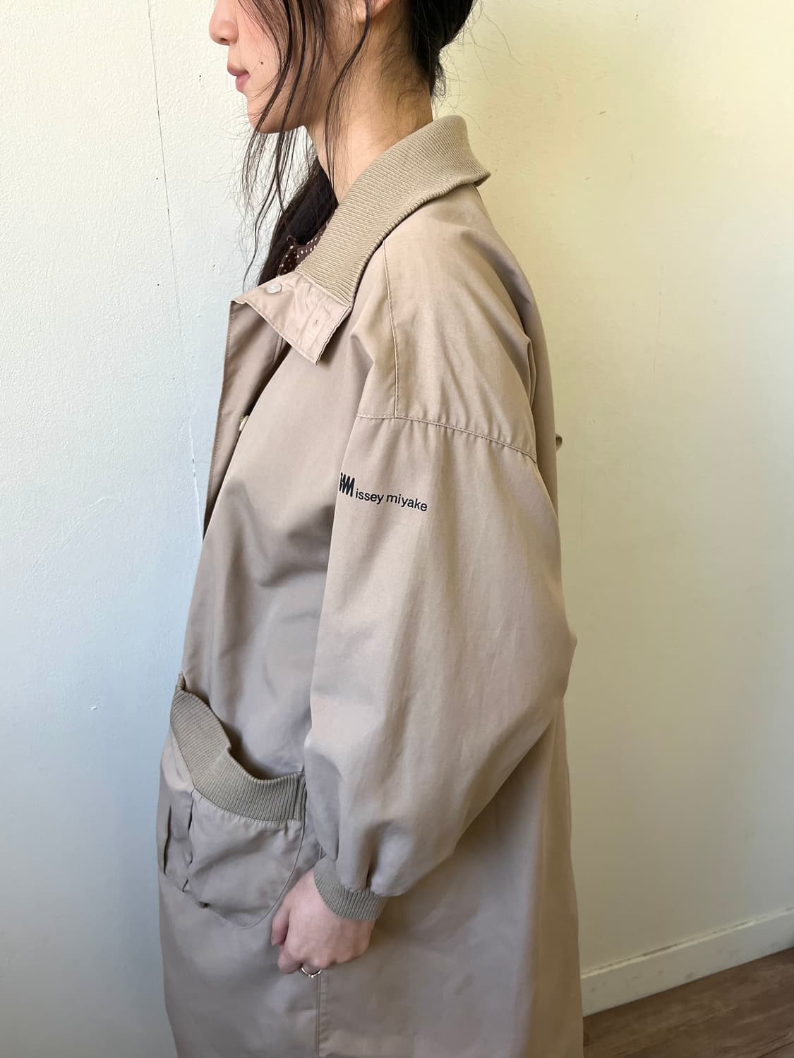 90‘s lssey Miyake 빅 포켓 트렌치 자켓  상품이미지7
