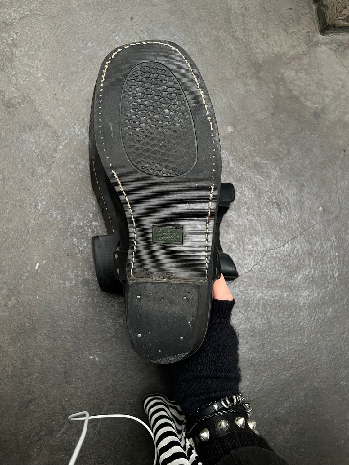 90s vintage harness chunky boots 상품이미지5