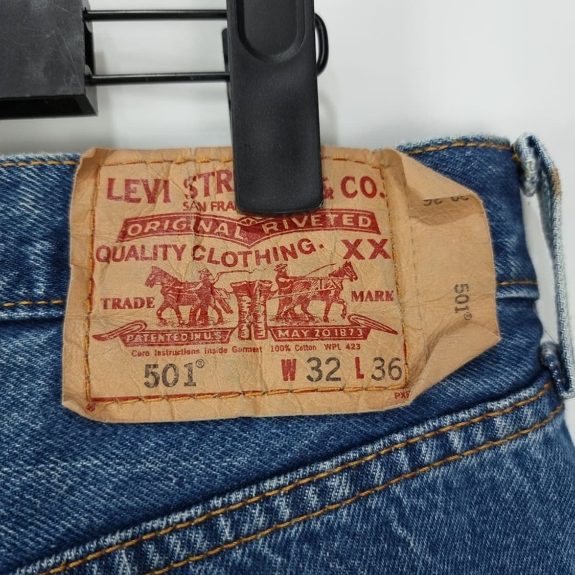 [리바이스] 501 스트레이트 데님 팬츠 청바지 M18562 상품이미지7