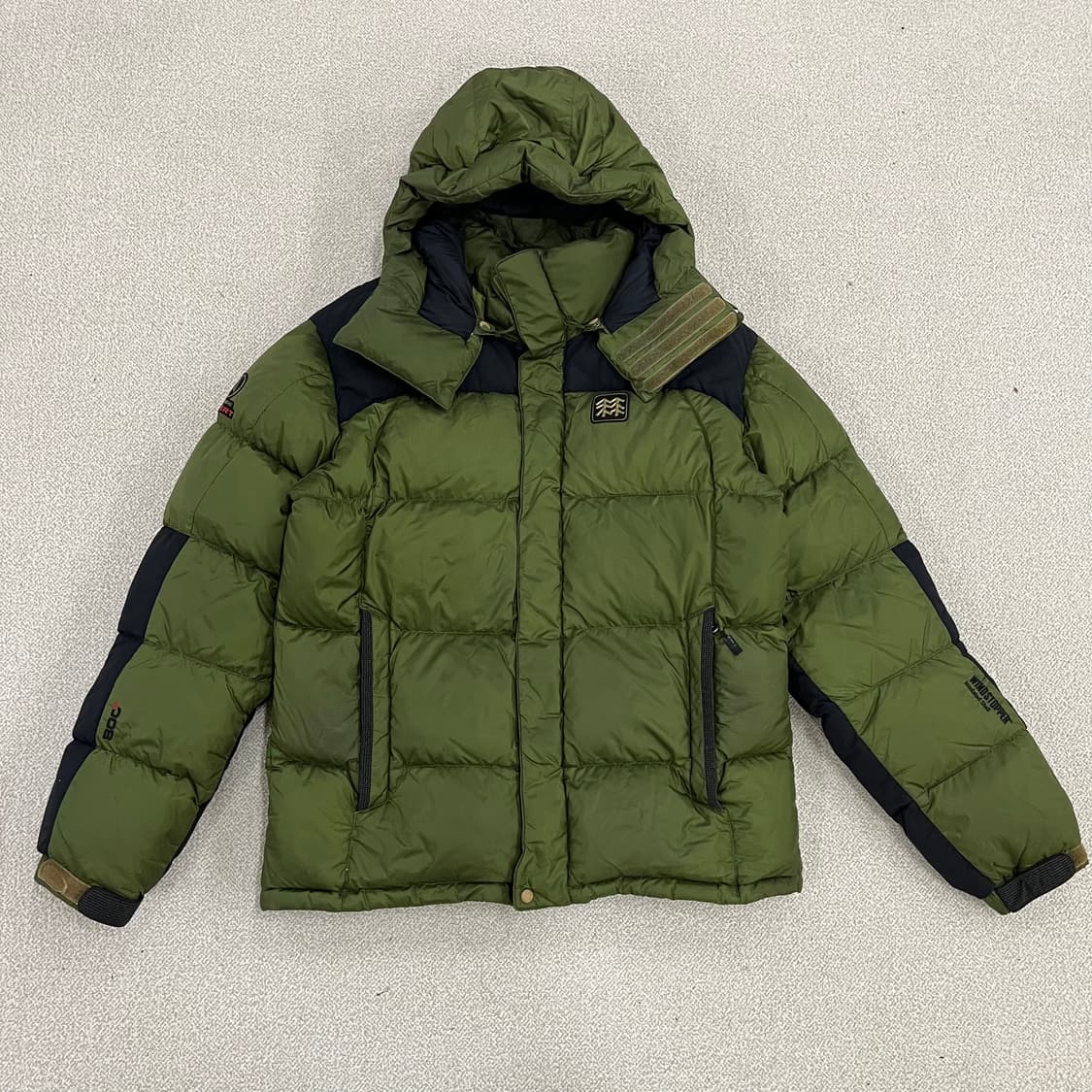 [100] 코오롱스포츠 등상 다운 후드 패딩 자켓 0114M1 상품이미지1