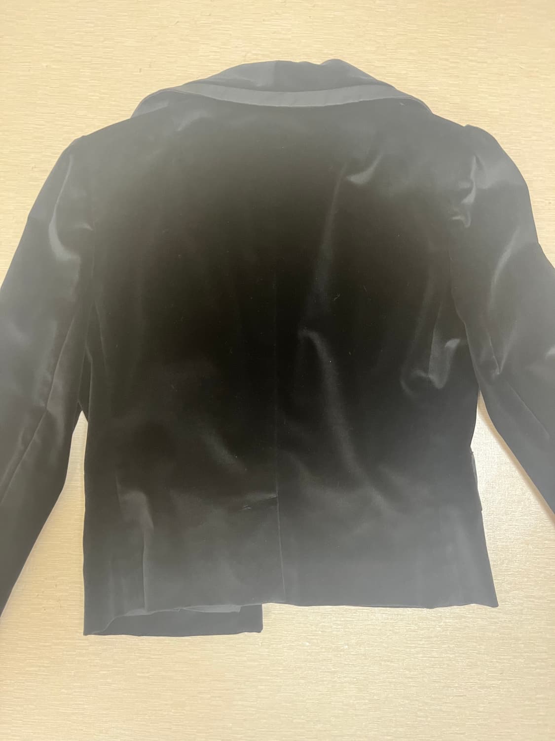 돌체앤가바나 블랙 사틴 벨벳 블레이저 상품이미지2