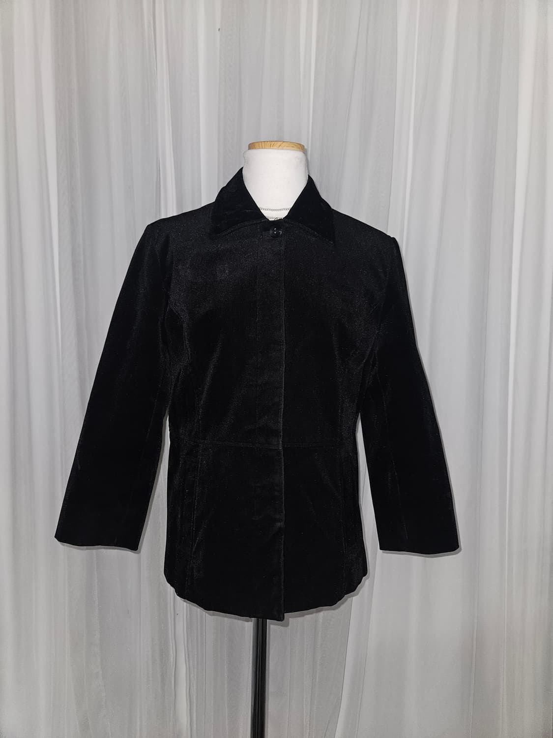 penny jule 윈터 블랙 코듀로이 자켓 상품이미지2