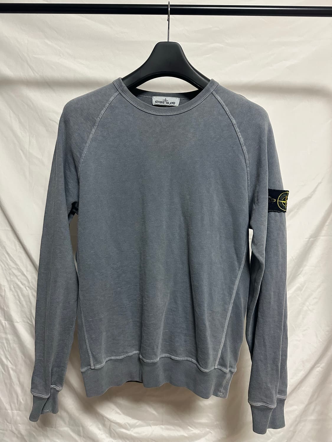 스톤아일랜드 라이트 그레이 맨투맨 (M) 상품이미지1