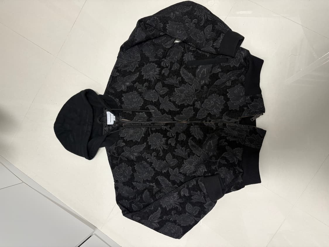 디스이즈네버댓 플로럴 워크 재킷 블랙 m 상품이미지3