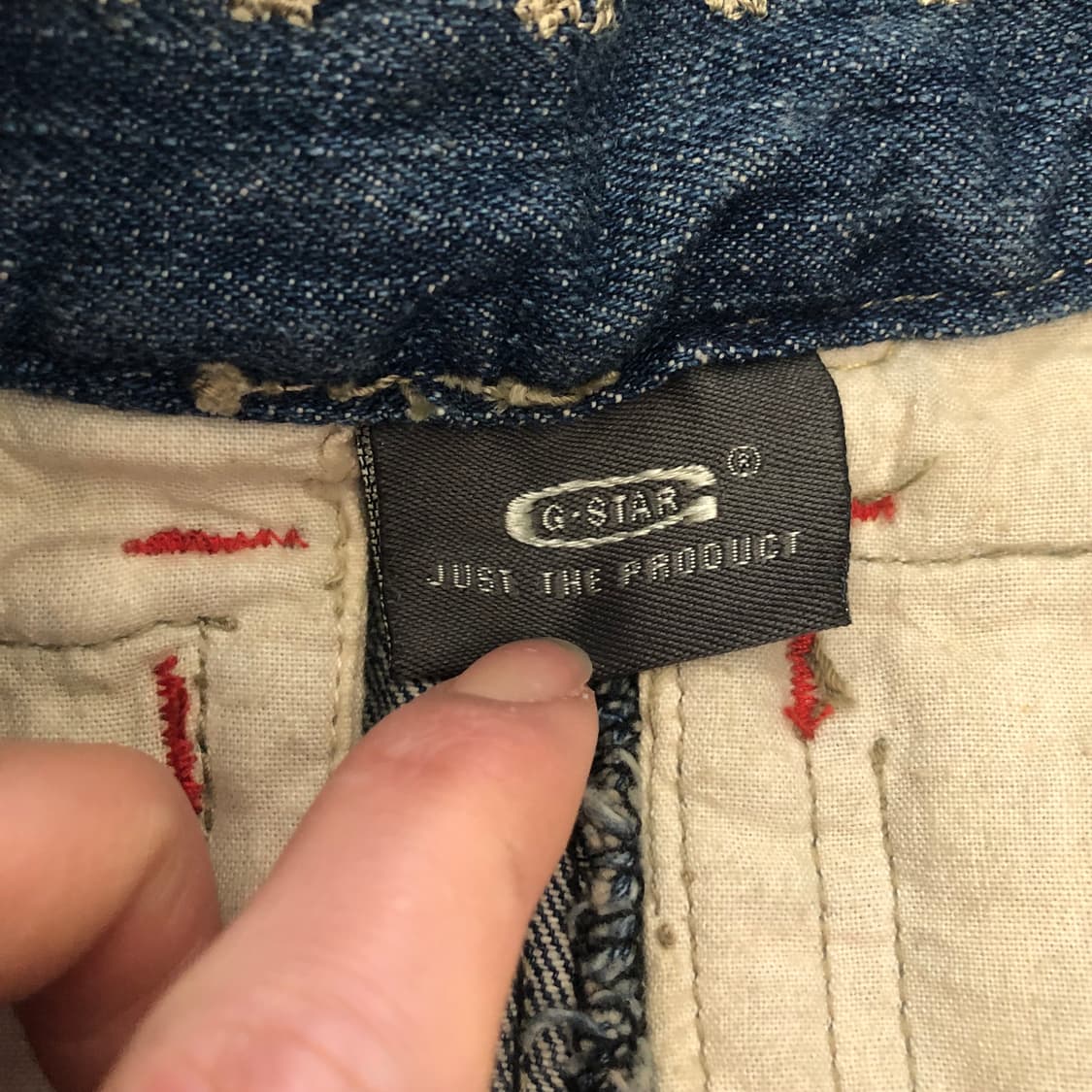 지스타로우 데님팬츠 상품이미지7