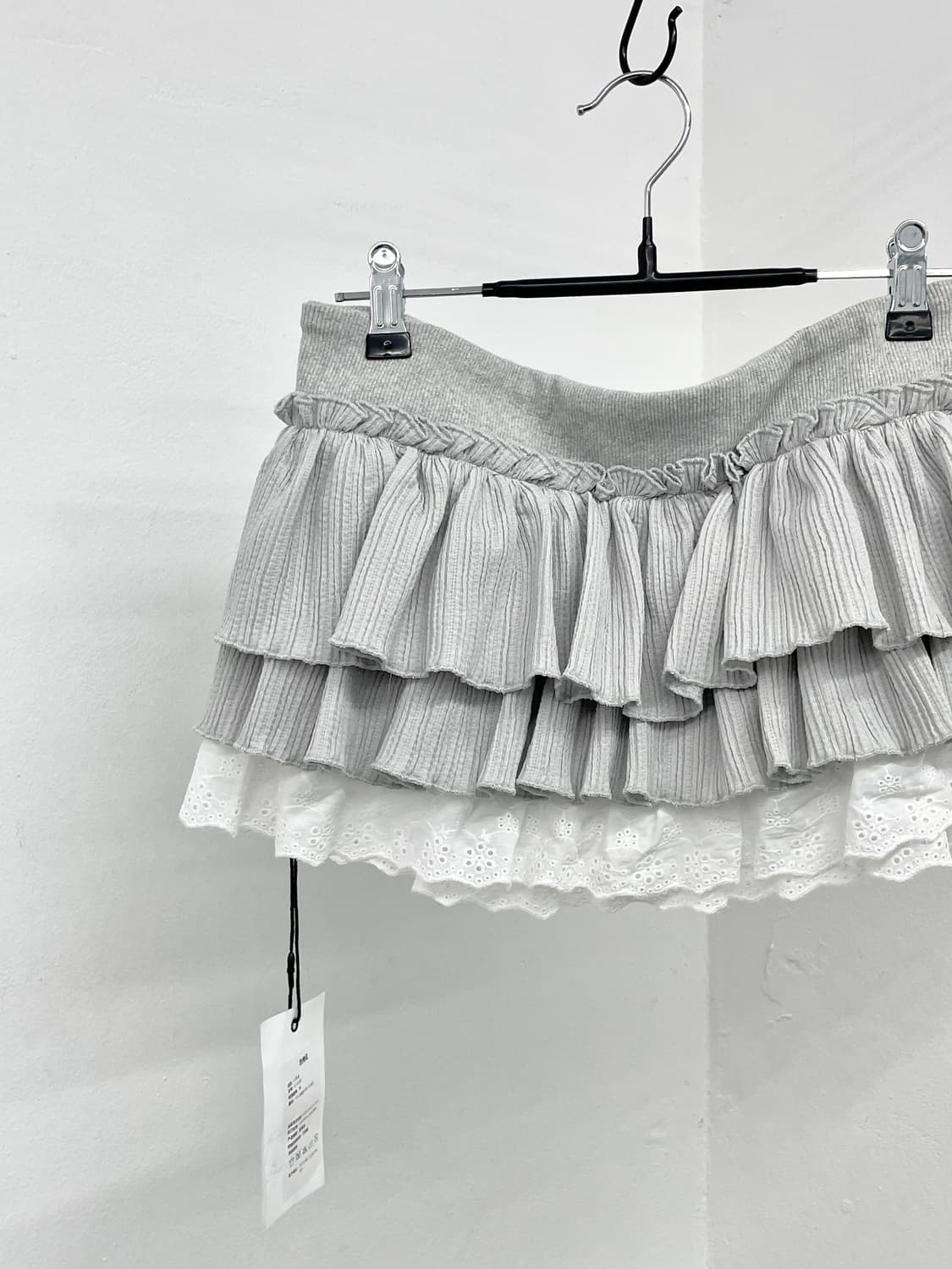 발레코어 프릴 레이스 스커트 상품이미지6