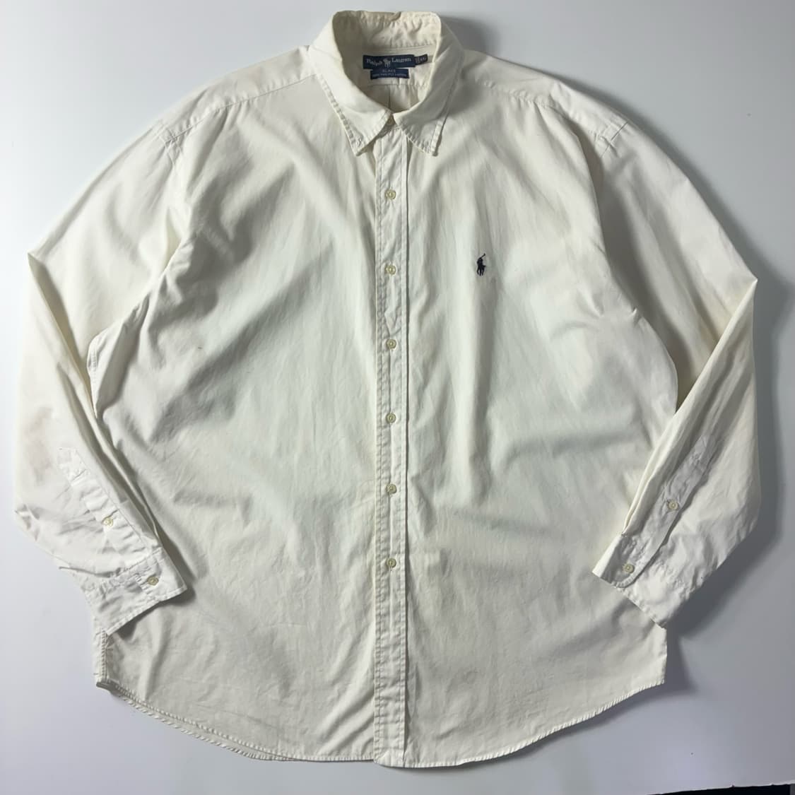 Polo  폴로 랄프로렌 자수 블레이크 코튼 화이트 옥스퍼드 셔츠 상품이미지1