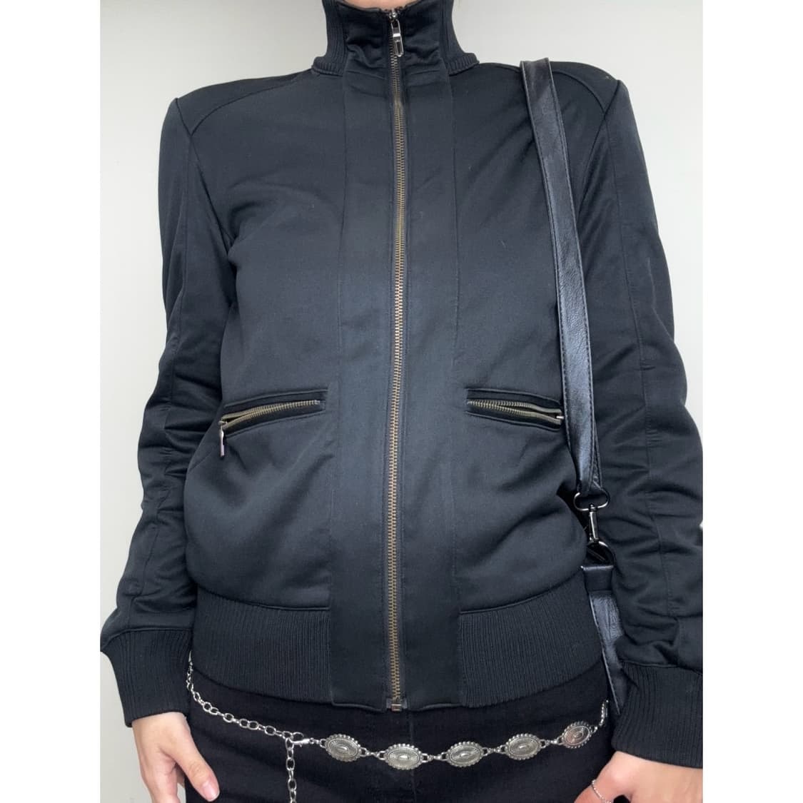 빈티지 블랙 집업 상품이미지3