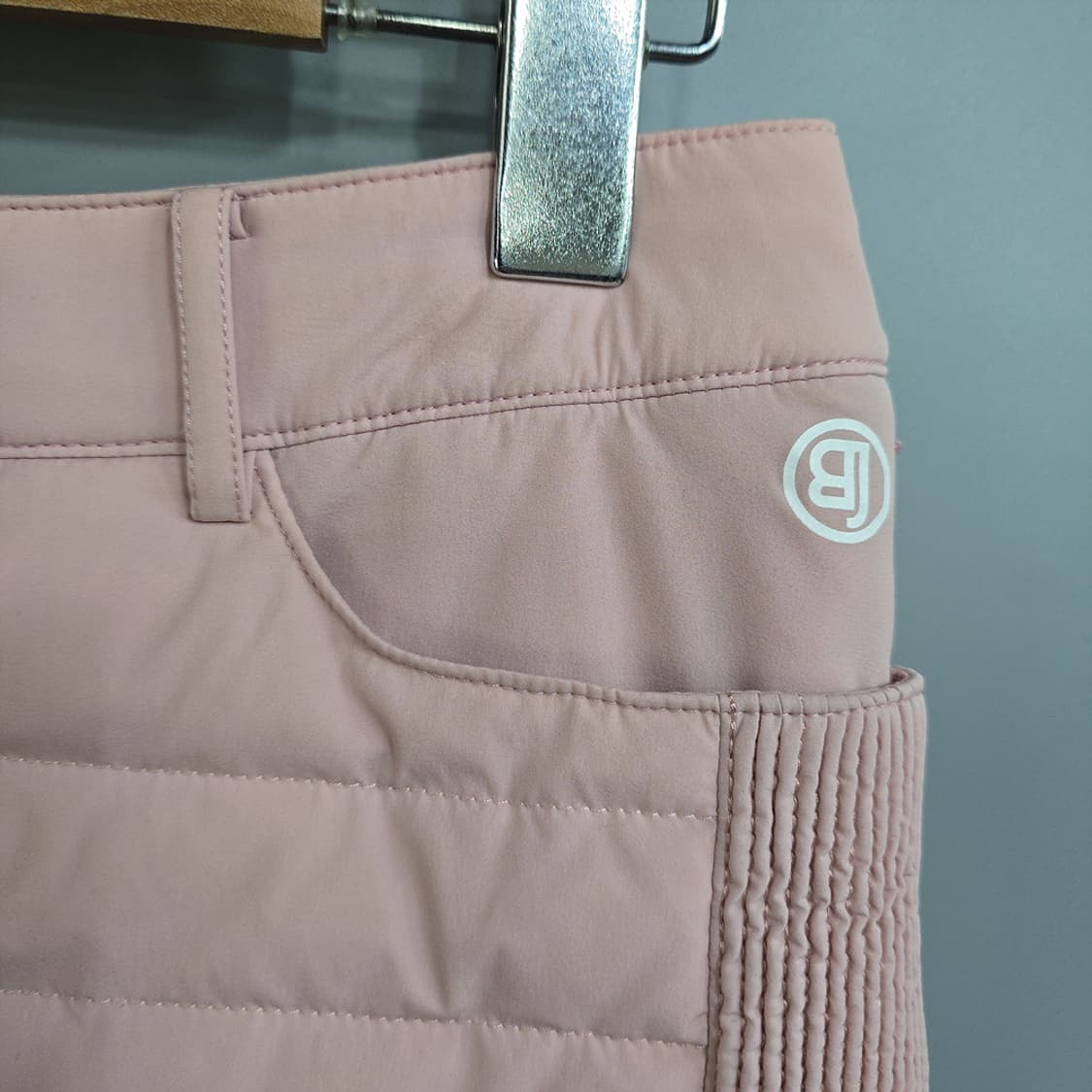 벤제페(BenJefe) 패딩 골프 스커트 핑크 70 상품이미지3