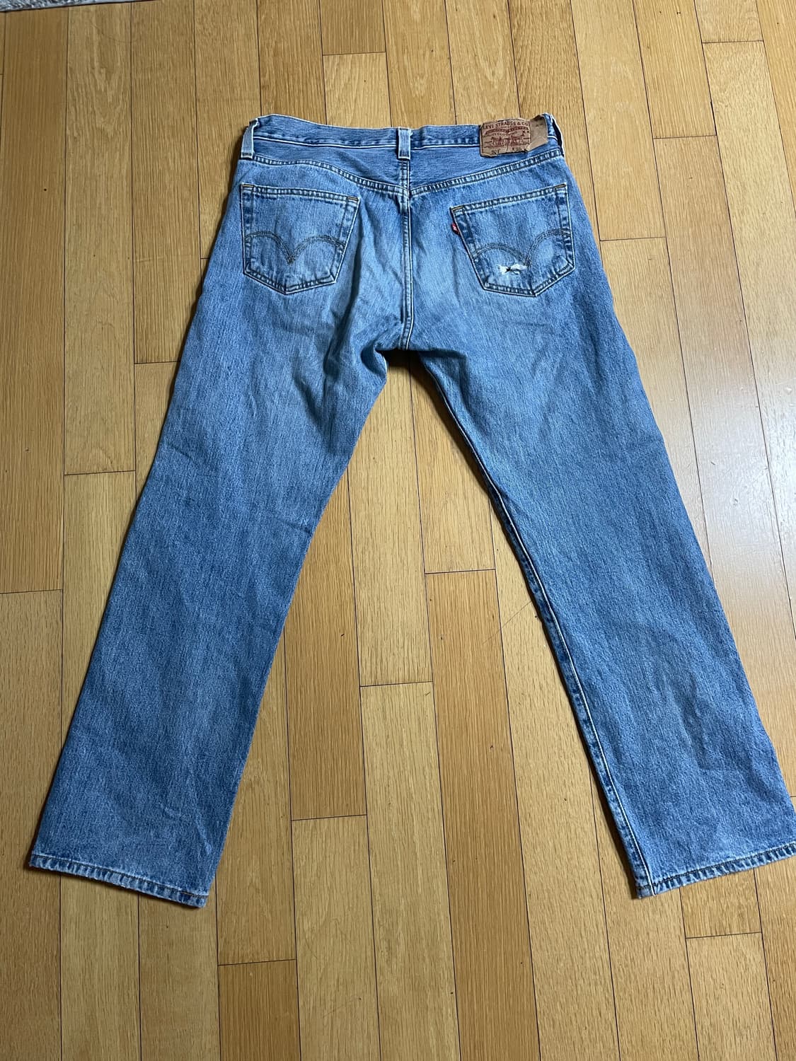 리바이스 501 빈티지 워싱 연청 36x32 (32-3정도) 상품이미지7