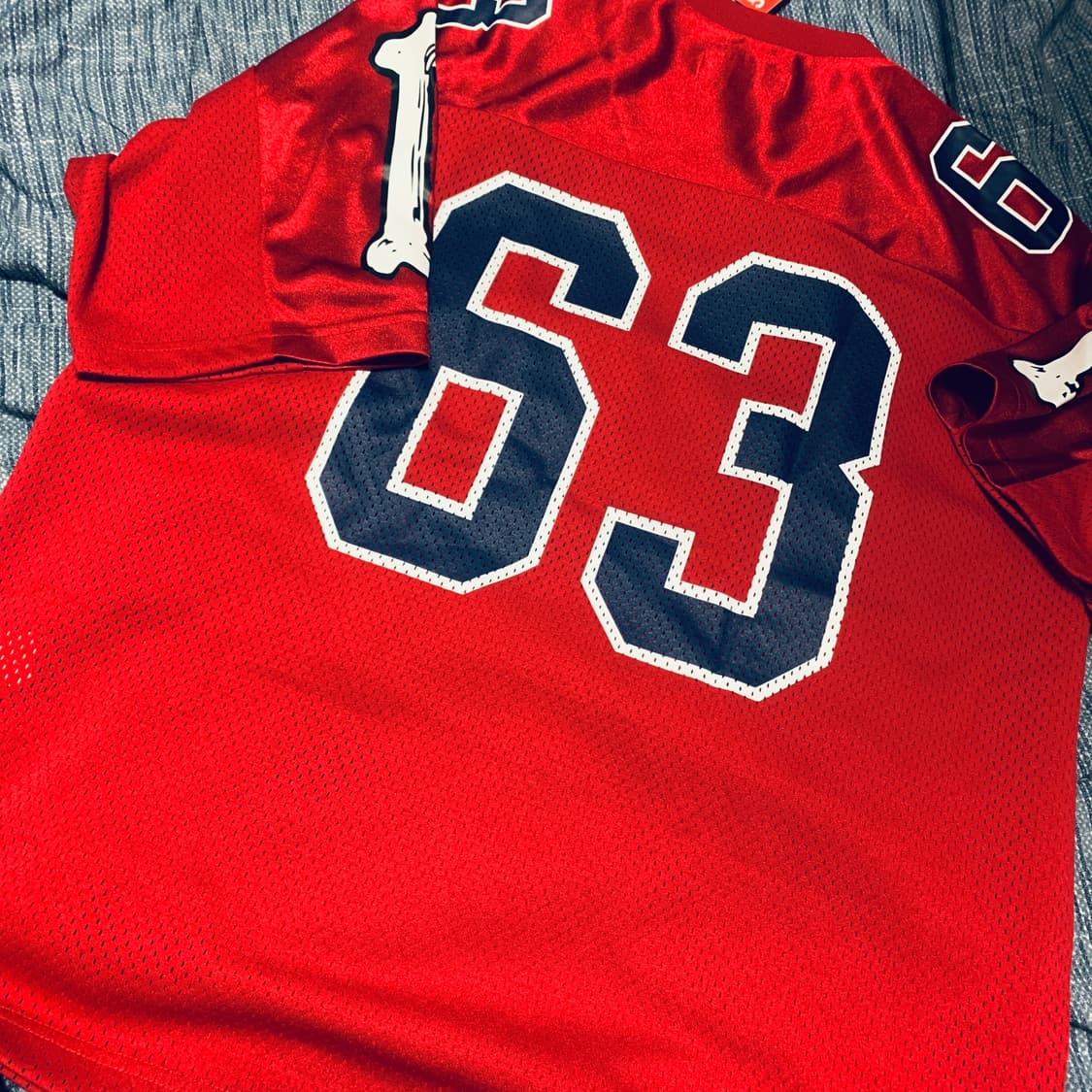 슈프림 25FW 본 풋볼 져지 S 상품이미지2