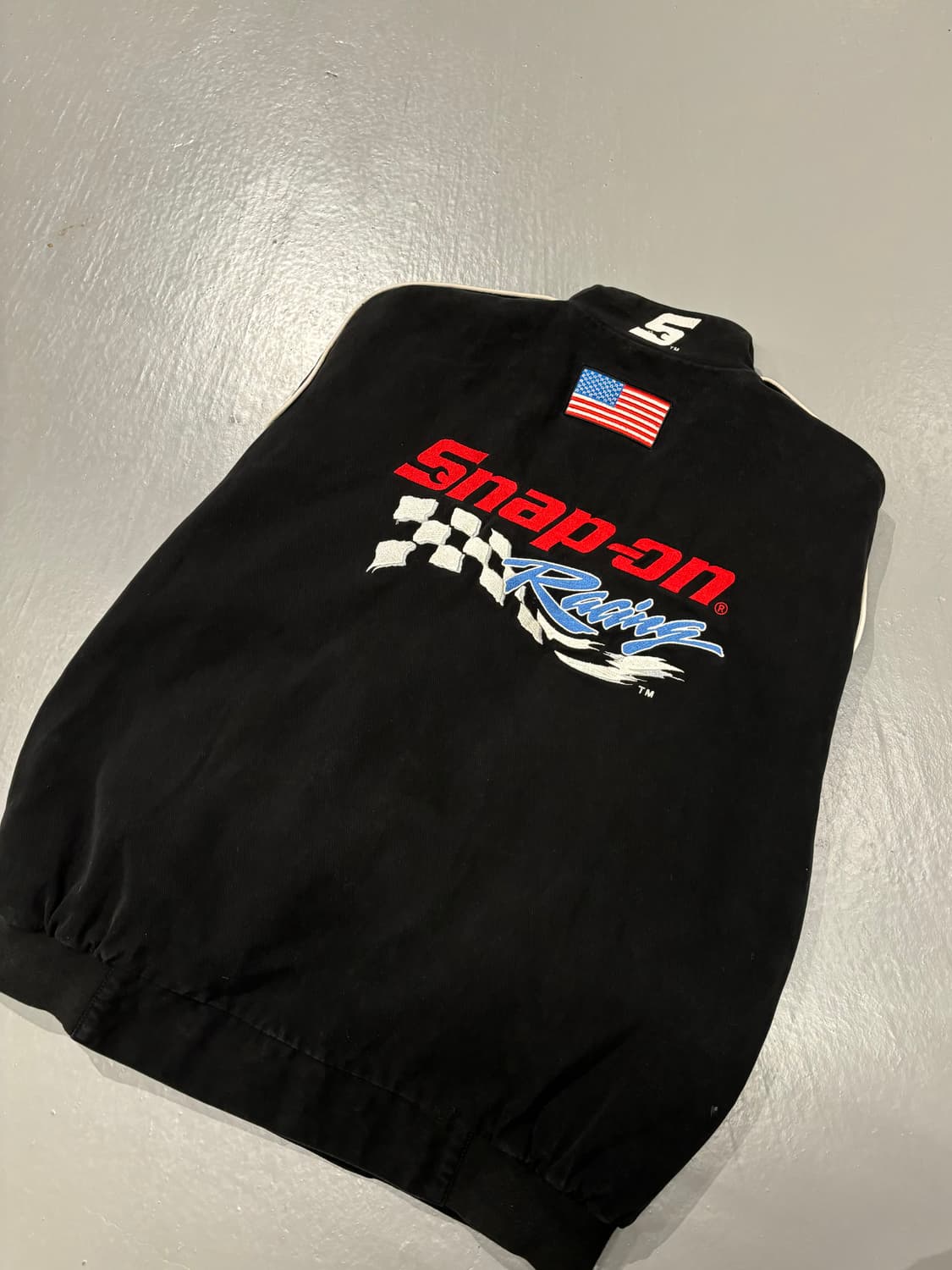 Snap on 레이싱 자켓 (페인팅) 상품이미지7