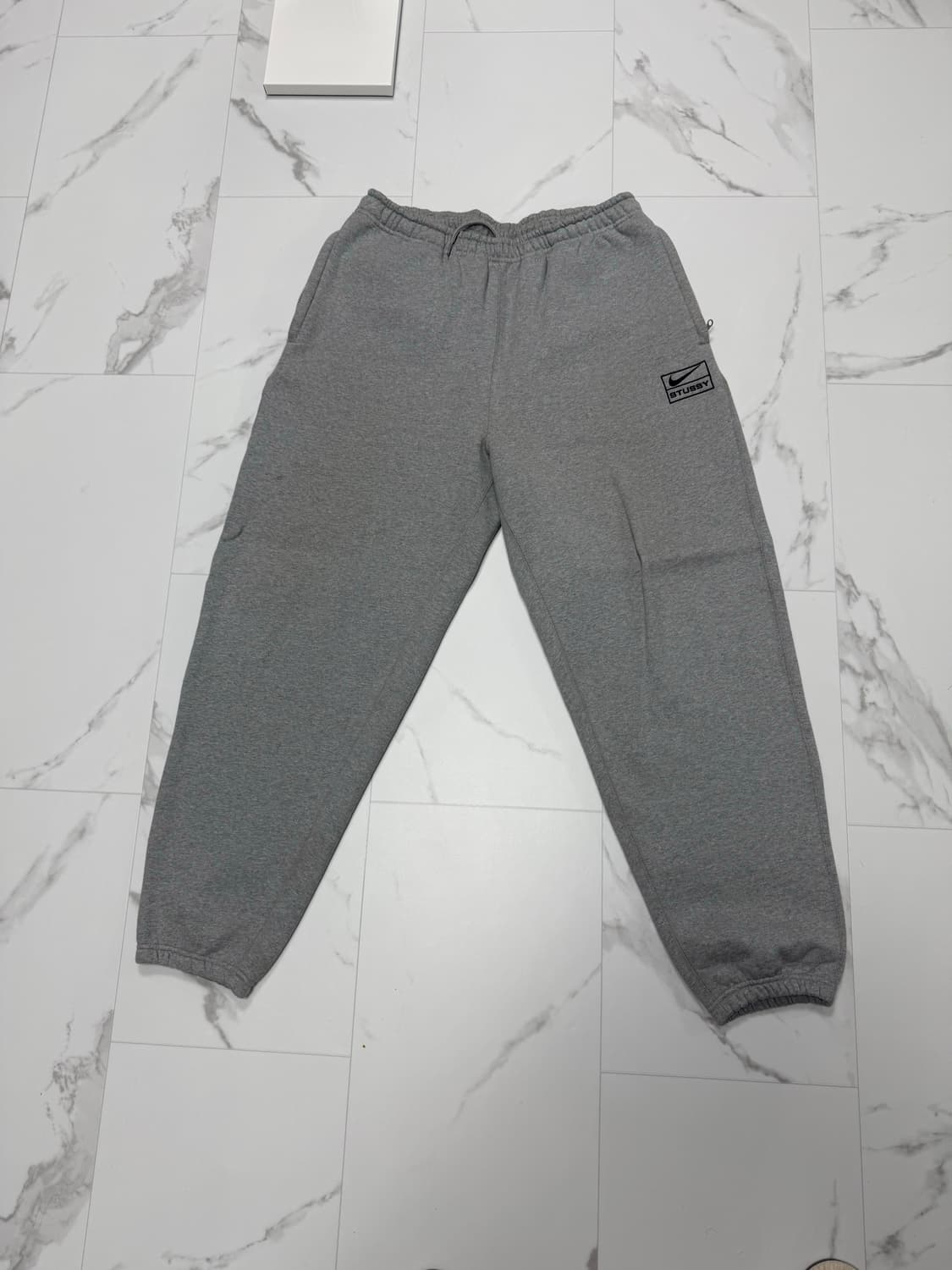 Nike x Stussy NRG RA 플리스 팬츠 다크 그레이 헤더 L 상품이미지1