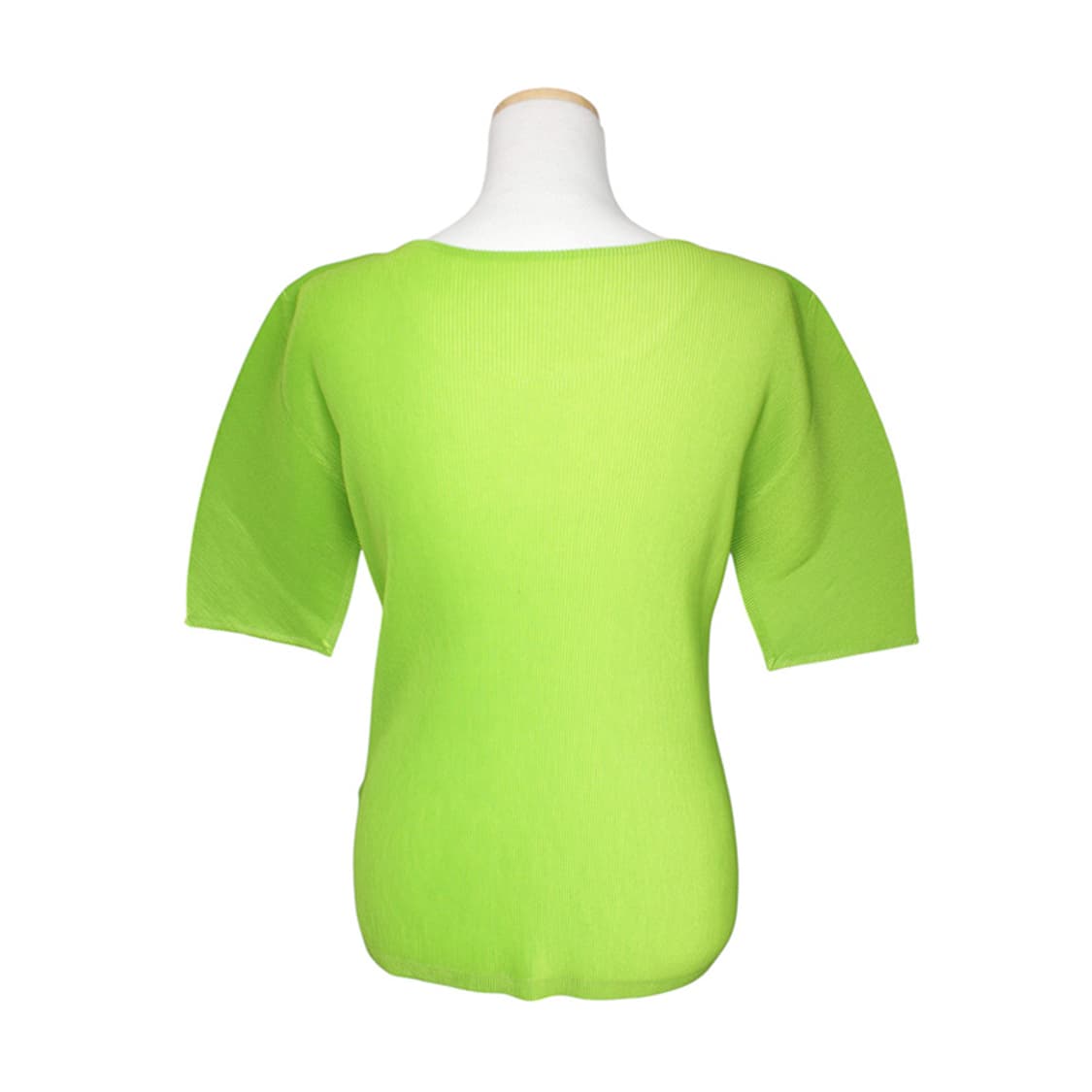 이세이미야케 플리츠플리즈 네온그린 반팔 상의 3 상품이미지2