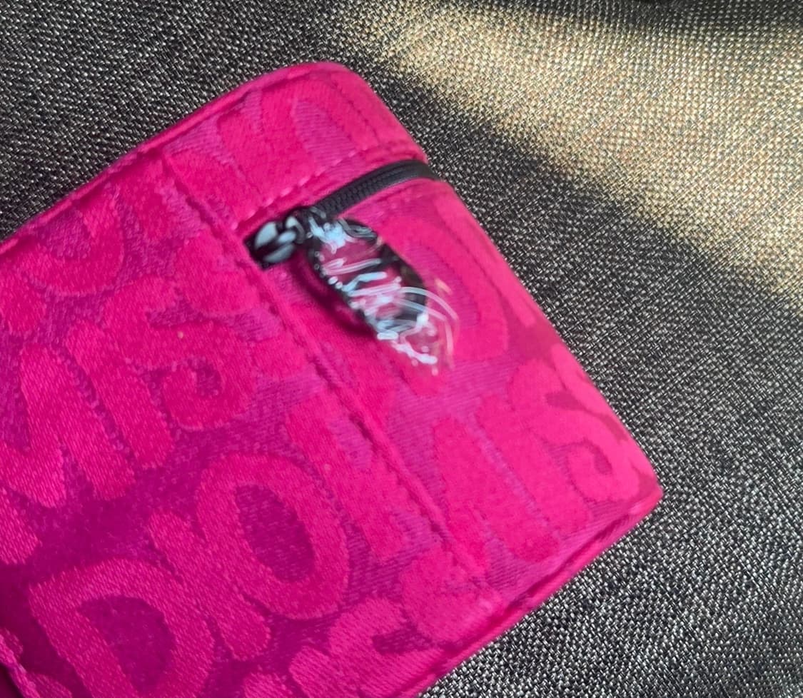 디올 핫핑크 파우치 화장품 케이스 상품이미지5