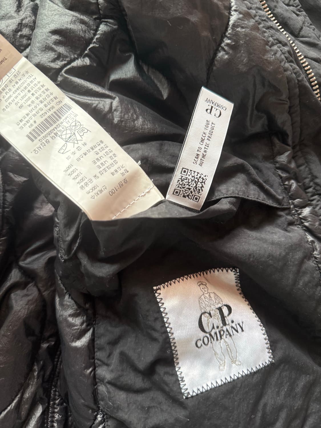 Cpcompany 씨피컴퍼니 플랫나일론 가먼트다잉 자켓 상품이미지3